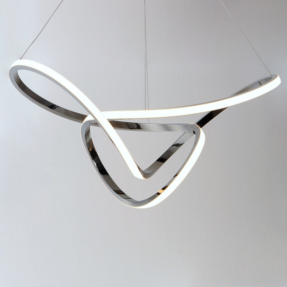 ET2 - E20454-BC - LED Pendant - Perpetual - Black Chrome