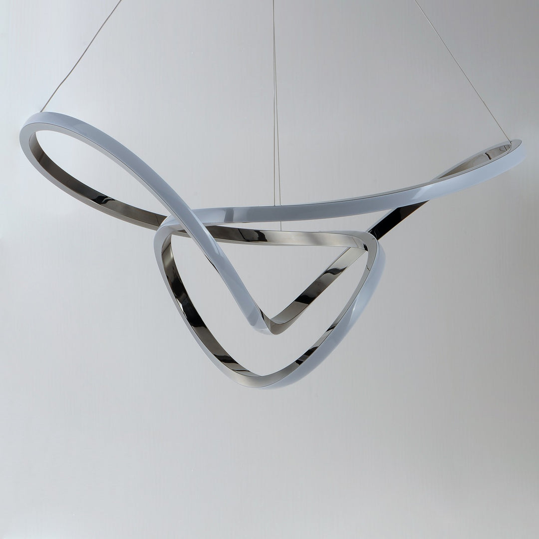 ET2 - E20454-BC - LED Pendant - Perpetual - Black Chrome