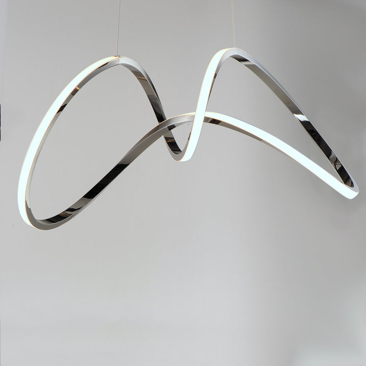 ET2 - E20455-BC - LED Pendant - Perpetual - Black Chrome