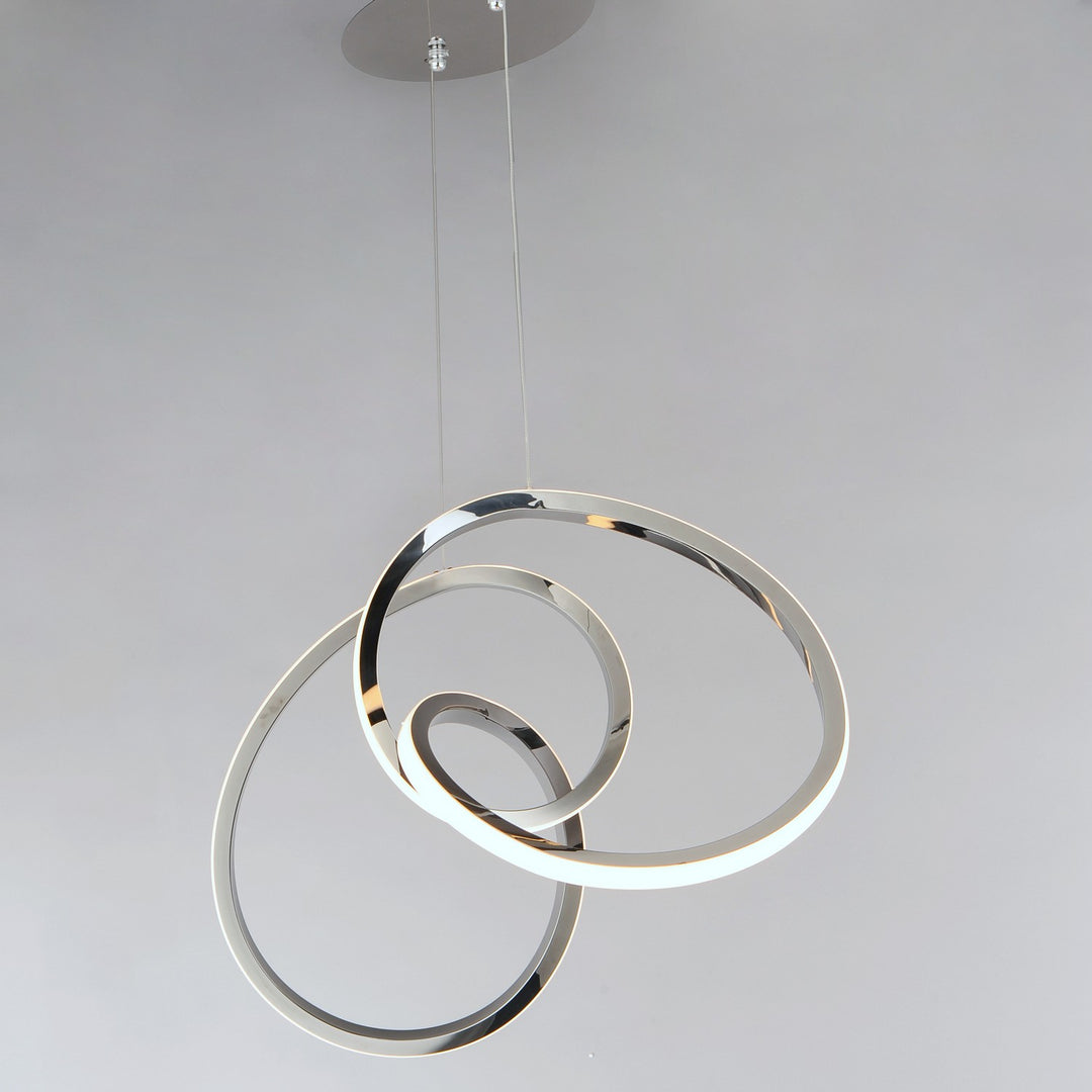 ET2 - E20455-BC - LED Pendant - Perpetual - Black Chrome