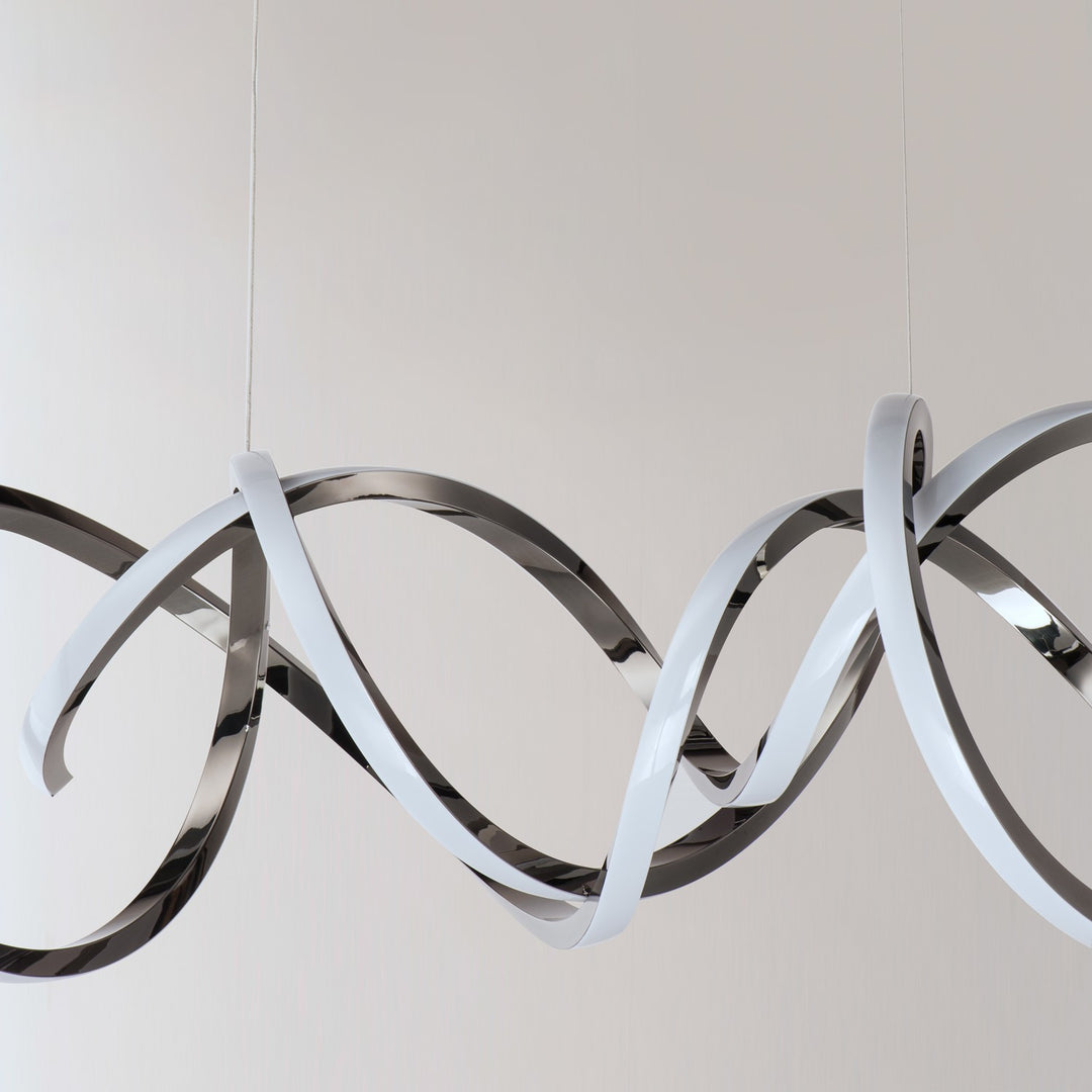 ET2 - E20468-BC - LED Pendant - Signature - Black Chrome