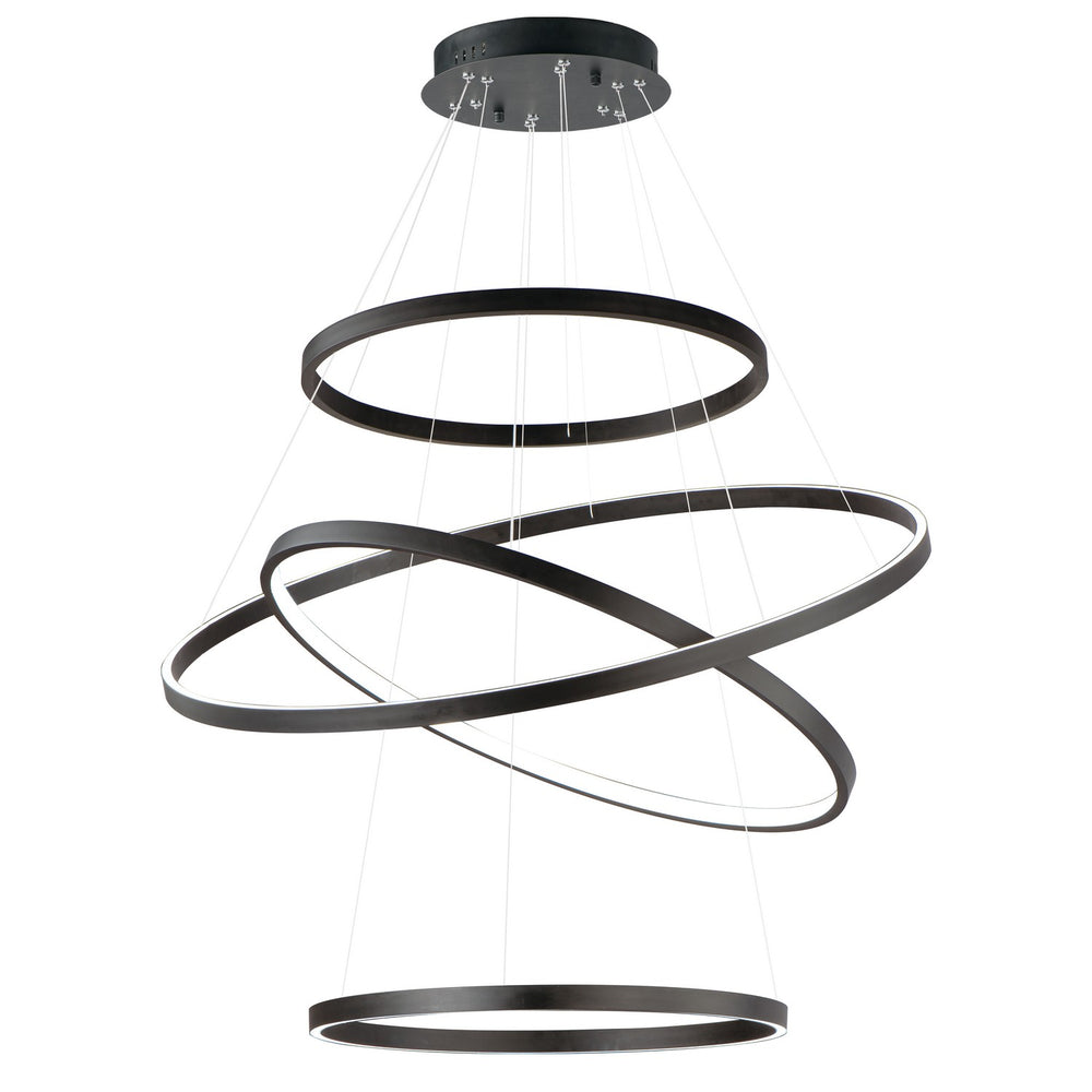 ET2 - E22729-BK - LED Pendant - Groove WiZ - Black