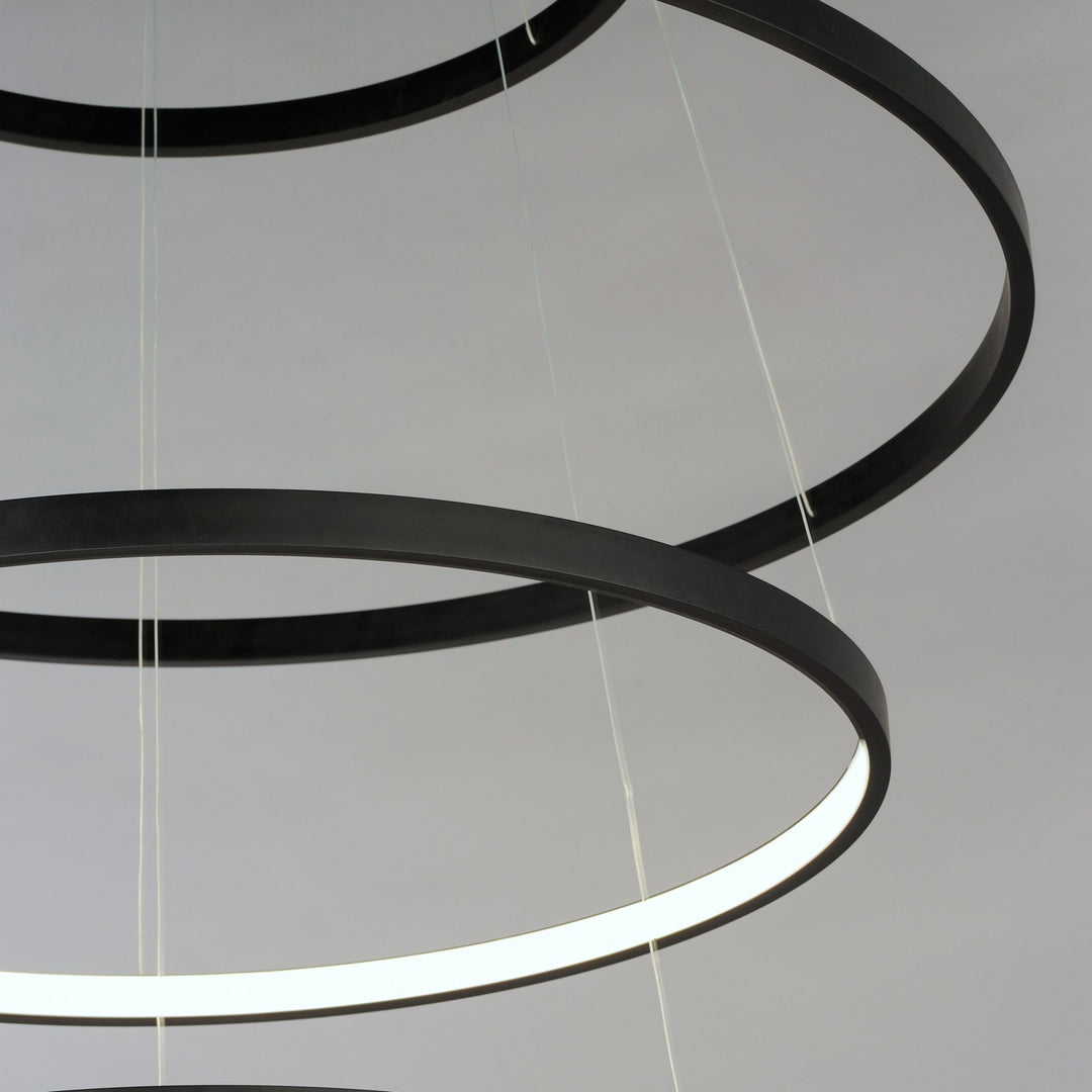 ET2 - E22729-BK - LED Pendant - Groove WiZ - Black