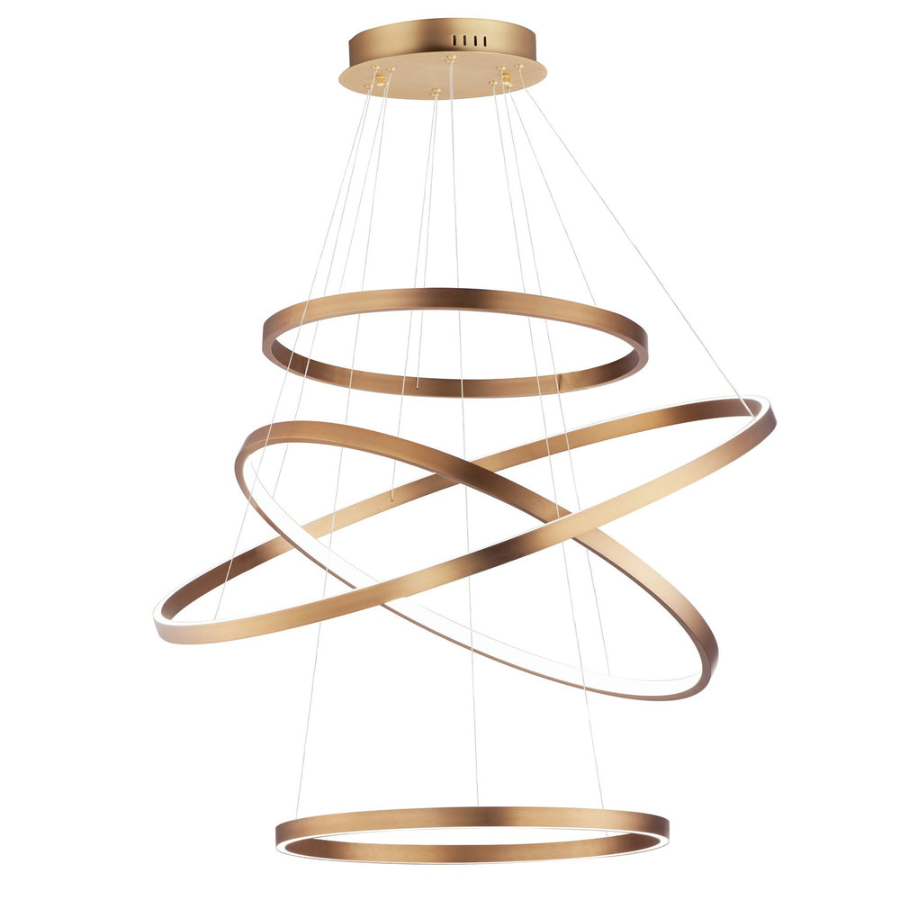 ET2 - E22729-GLD - LED Pendant - Groove WiZ - Gold