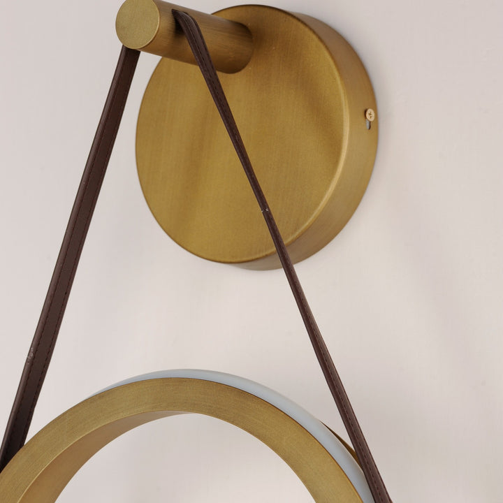 ET2 - E24080-NAB - LED Wall Sconce - Tether - Natural Aged Brass