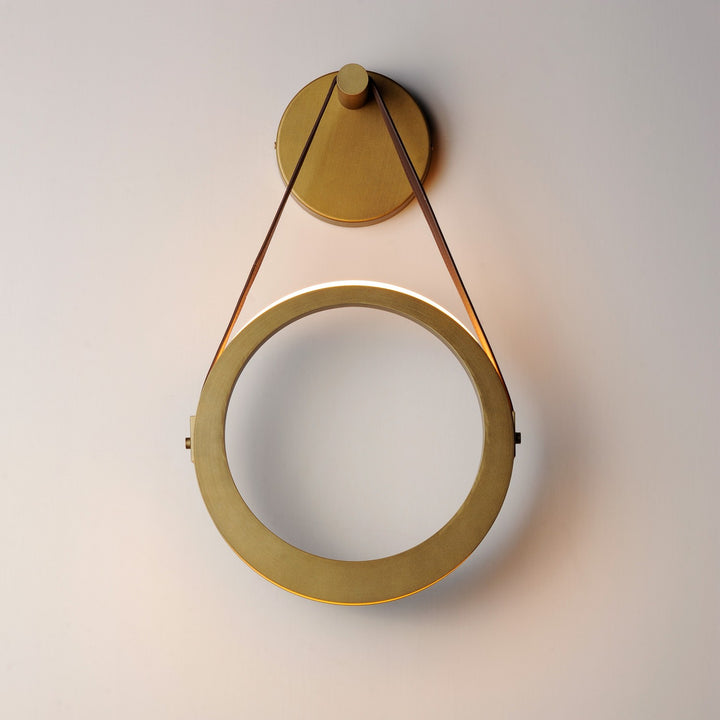 ET2 - E24080-NAB - LED Wall Sconce - Tether - Natural Aged Brass