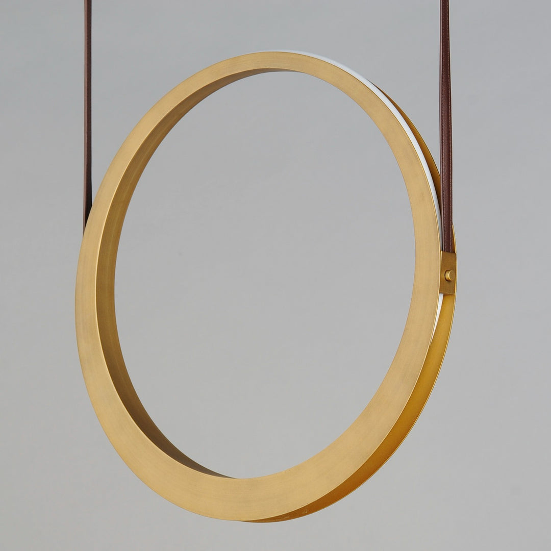 ET2 - E24081-NAB - LED Pendant - Tether - Natural Aged Brass