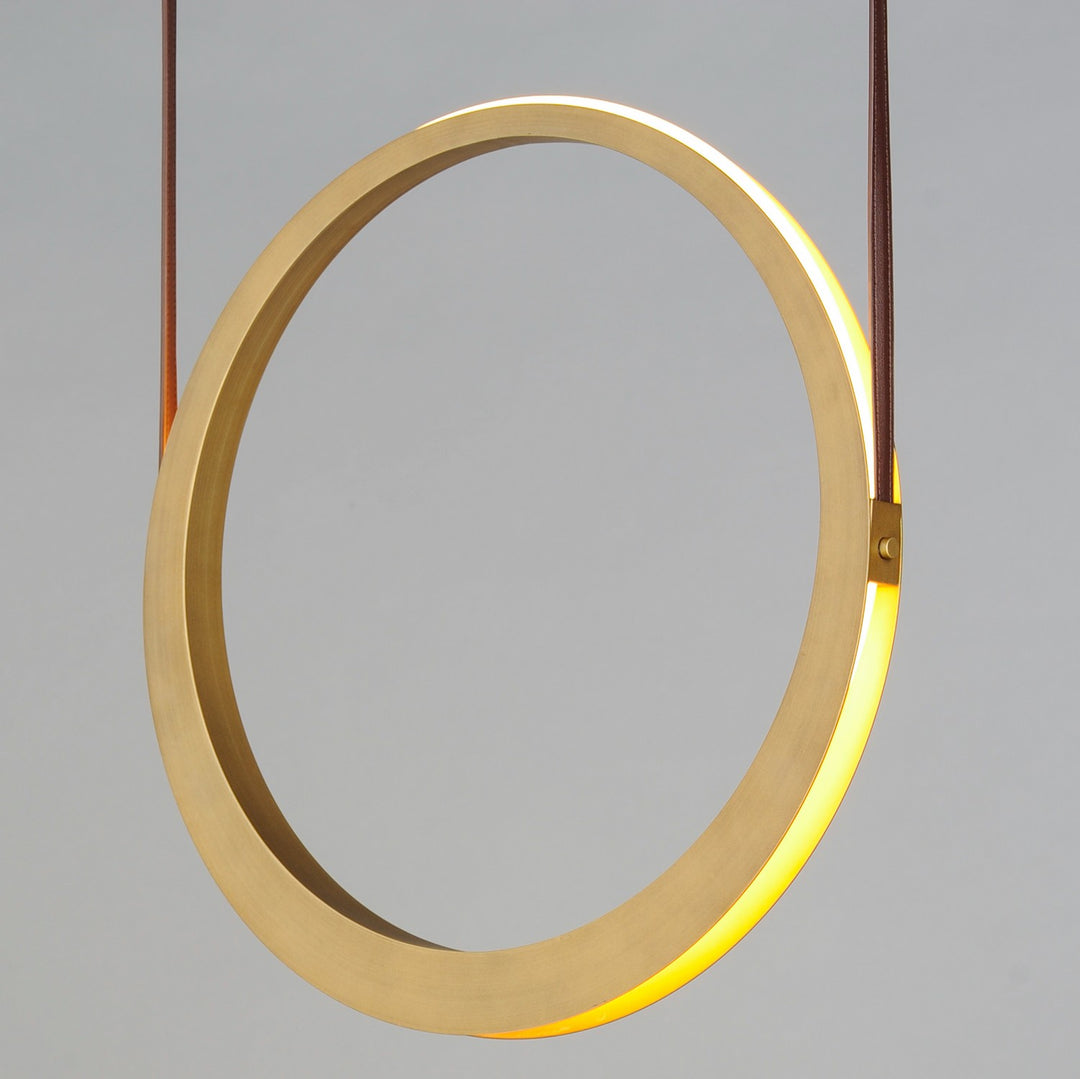 ET2 - E24081-NAB - LED Pendant - Tether - Natural Aged Brass