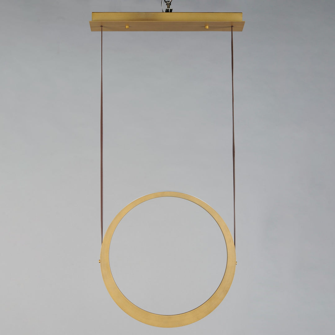ET2 - E24081-NAB - LED Pendant - Tether - Natural Aged Brass