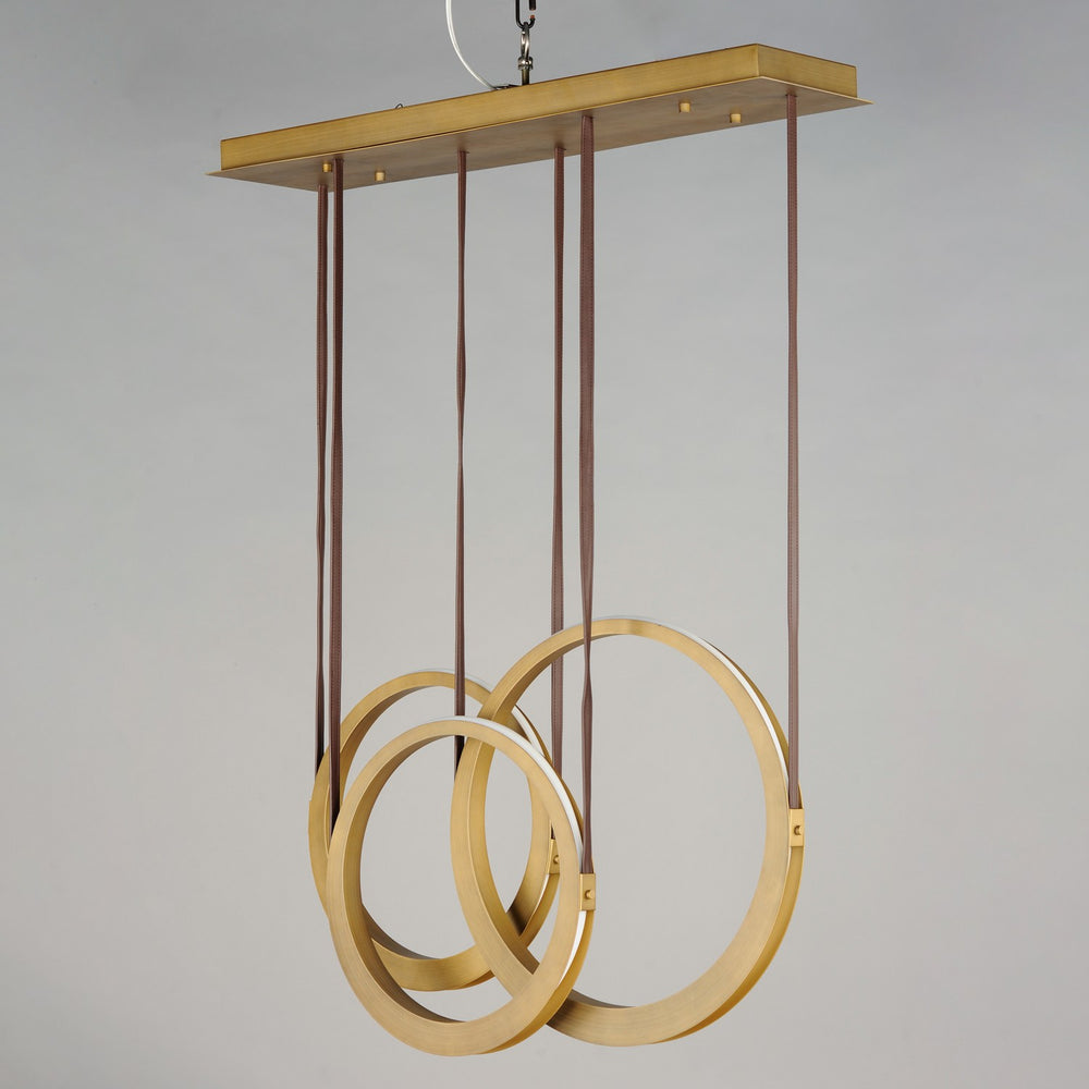ET2 - E24083-NAB - LED Pendant - Tether - Natural Aged Brass
