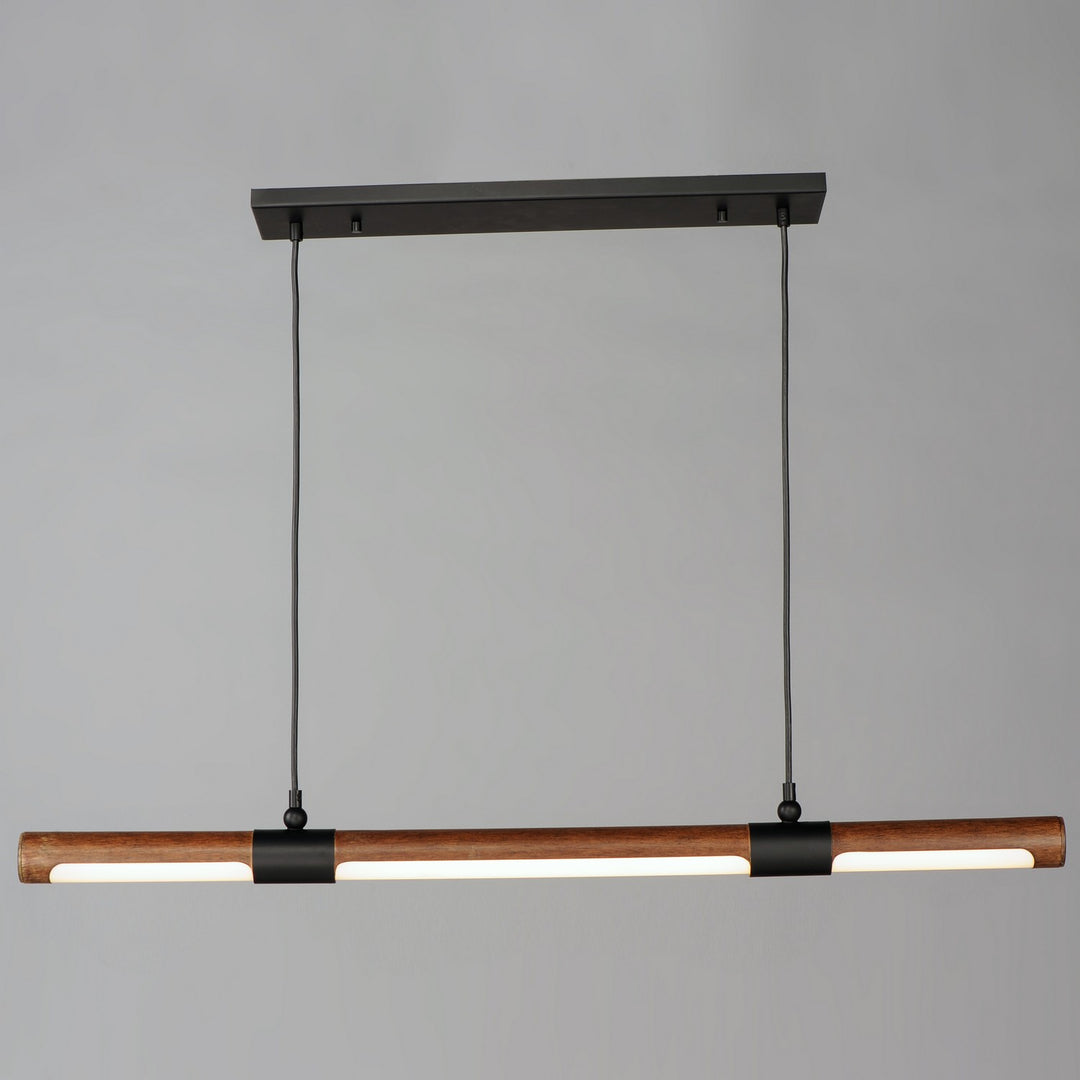 ET2 - E24946-APBK - LED Pendant - Rollo - Antique Pecan / Black