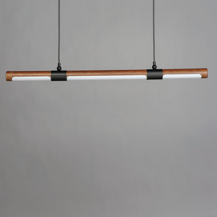 ET2 - E24946-APBK - LED Pendant - Rollo - Antique Pecan / Black