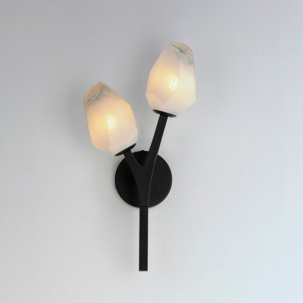 ET2 - E32792-93BK - LED Wall Sconce - Blossom - Black