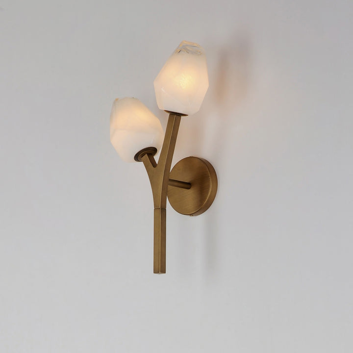 ET2 - E32792-93NAB - LED Wall Sconce - Blossom - Natural Aged Brass