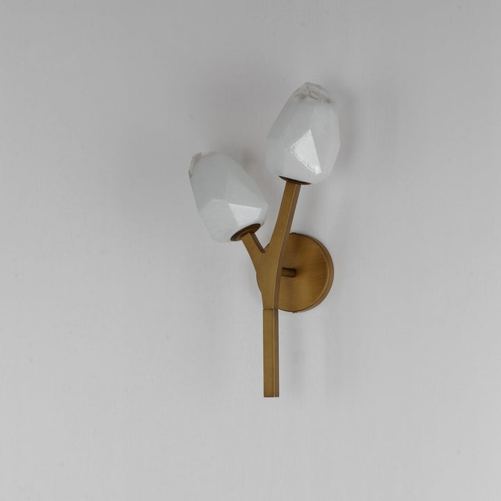 ET2 - E32792-93NAB - LED Wall Sconce - Blossom - Natural Aged Brass