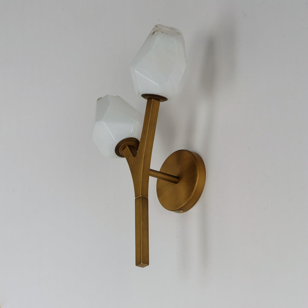 ET2 - E32792-93NAB - LED Wall Sconce - Blossom - Natural Aged Brass