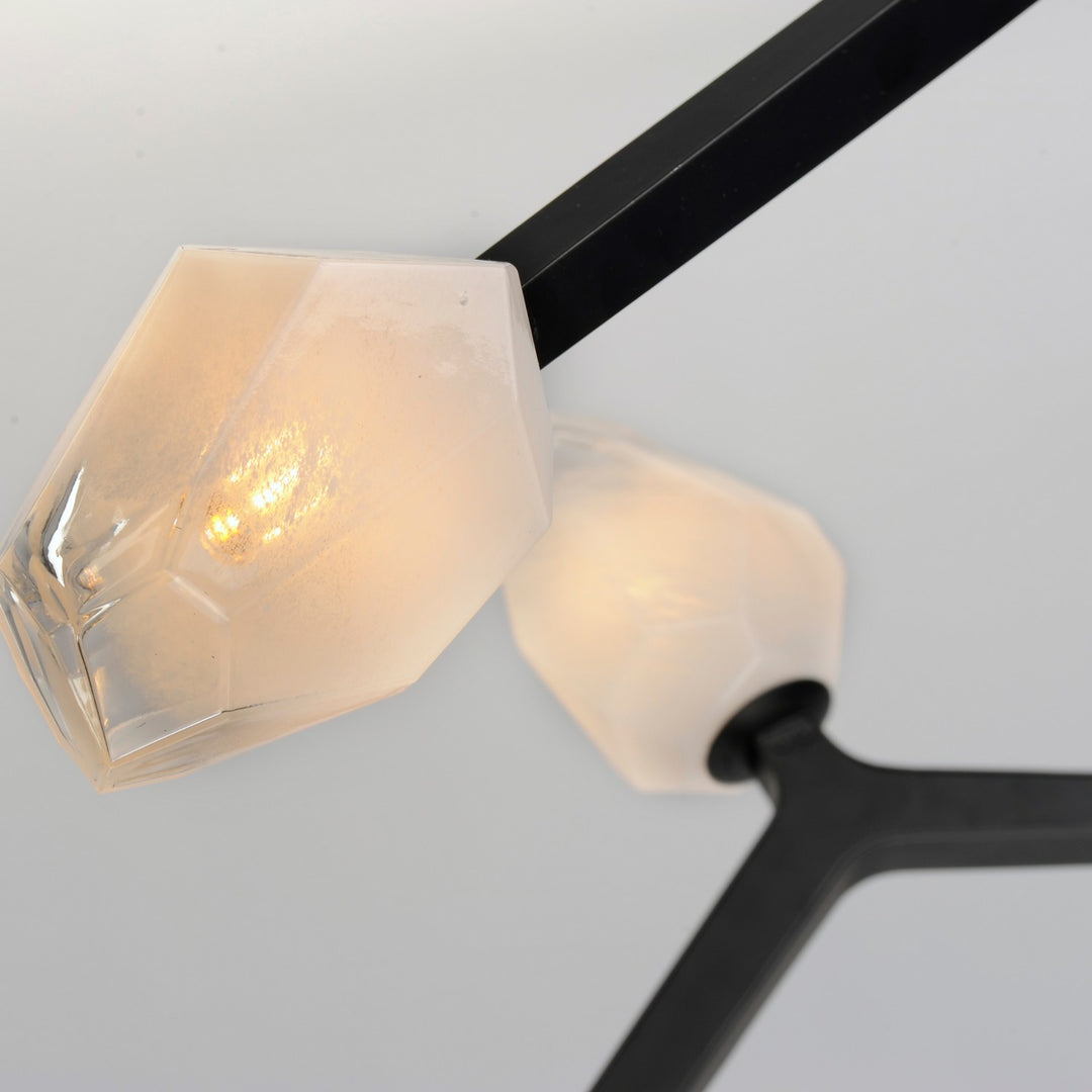 ET2 - E32795-93BK - LED Pendant - Blossom - Black