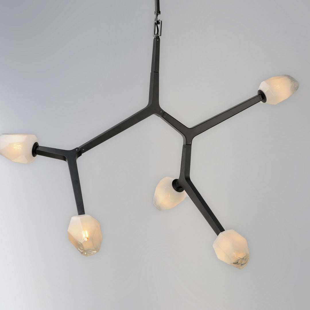 ET2 - E32795-93BK - LED Pendant - Blossom - Black