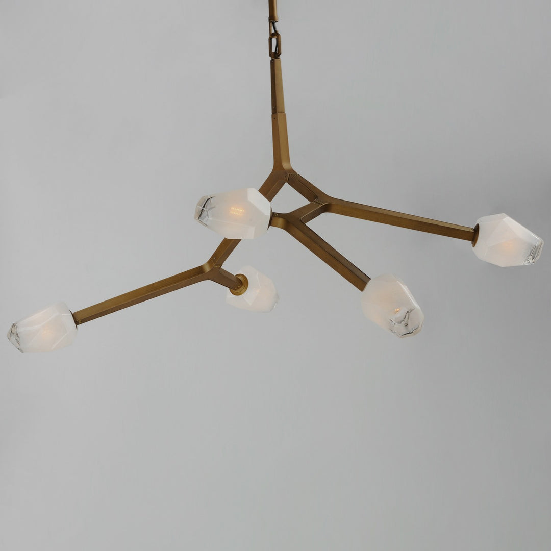ET2 - E32795-93NAB - LED Pendant - Blossom - Natural Aged Brass