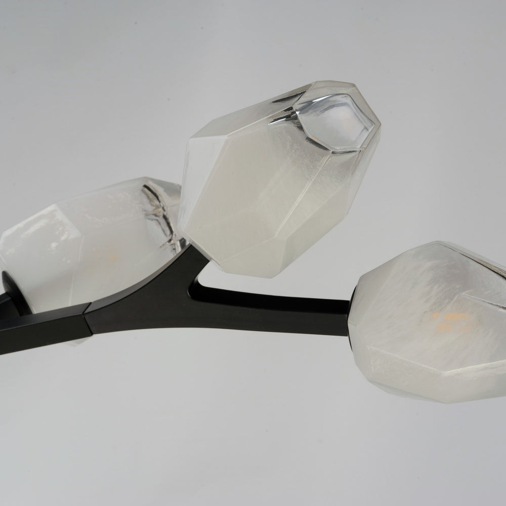 ET2 - E32797-93BK - LED Pendant - Blossom - Black
