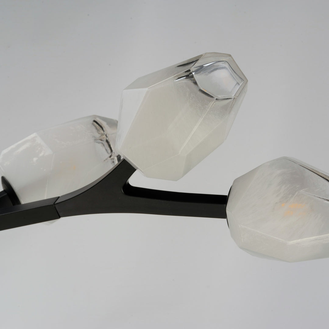 ET2 - E32797-93BK - LED Pendant - Blossom - Black