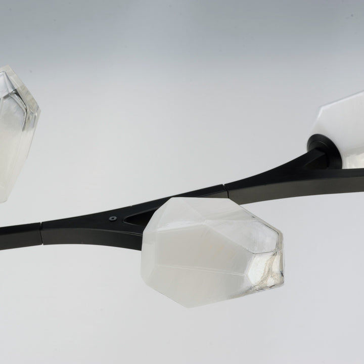 ET2 - E32797-93BK - LED Pendant - Blossom - Black