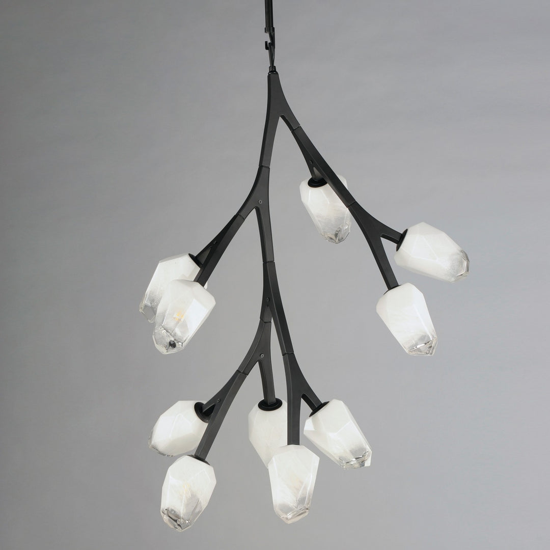ET2 - E32798-93BK - LED Pendant - Blossom - Black