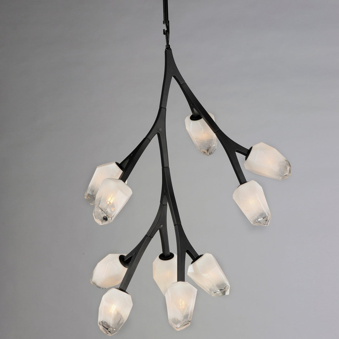 ET2 - E32798-93BK - LED Pendant - Blossom - Black