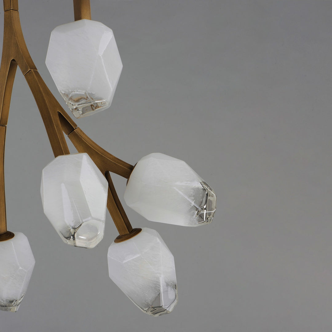 ET2 - E32798-93NAB - LED Pendant - Blossom - Natural Aged Brass