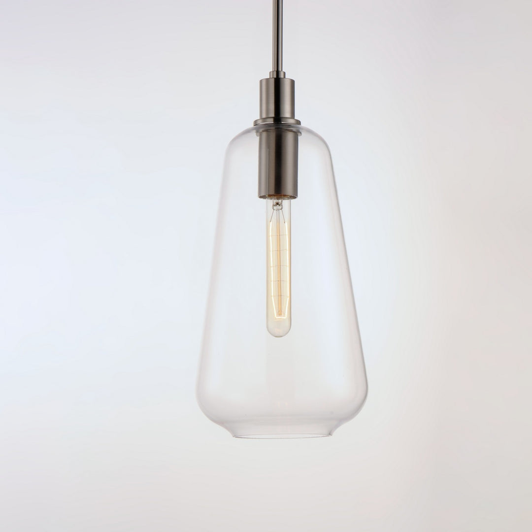Maxim - 11114CLSN - One Light Pendant - Babylon - Satin Nickel