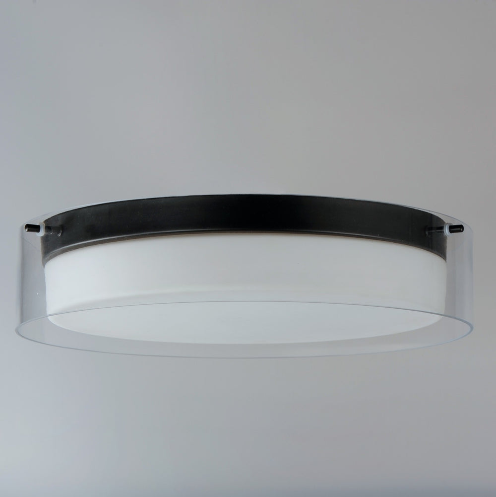Maxim - 12284CLSWBK - LED Flush Mount - Duo - Black
