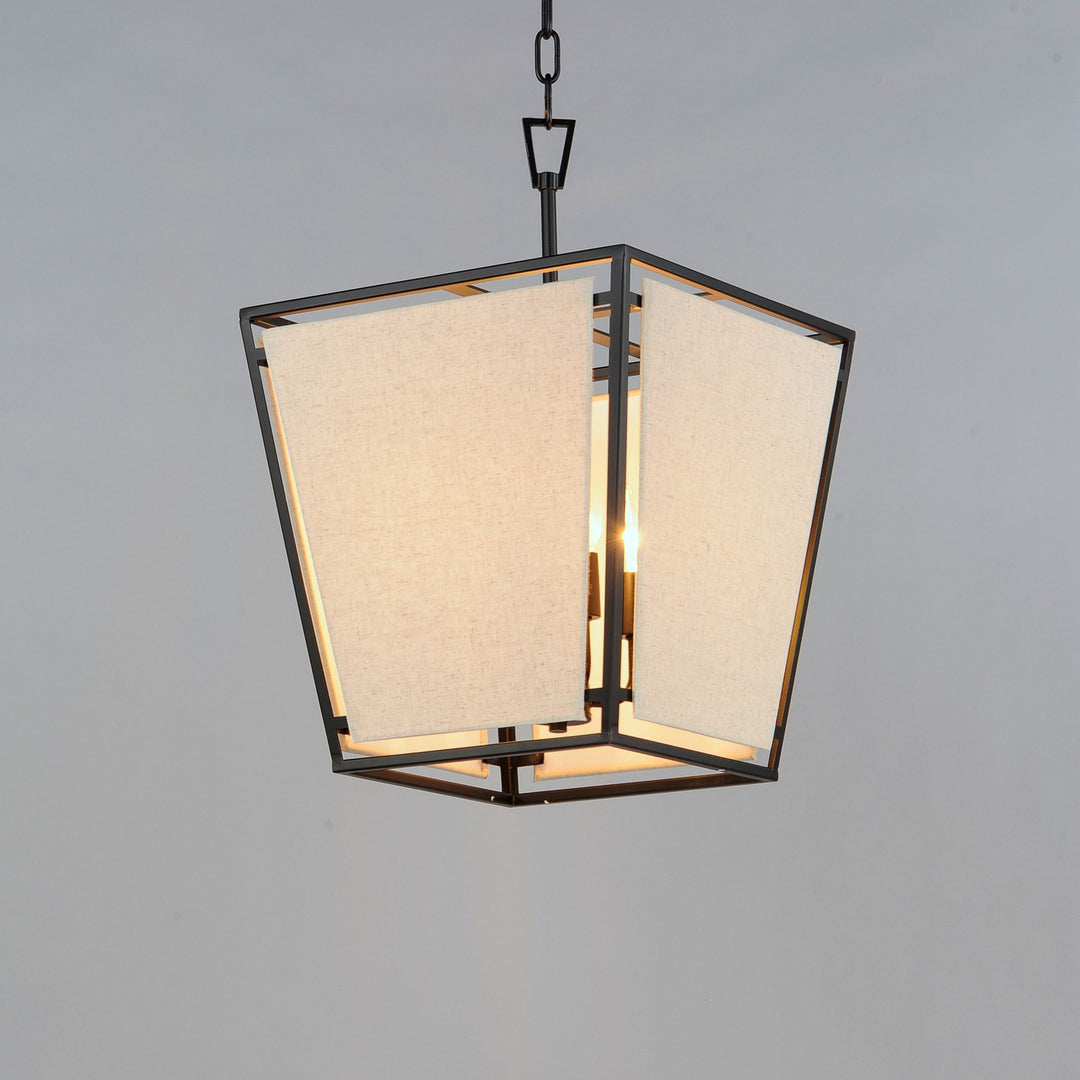 Maxim - 20264CVBK - Four Light Pendant - Montauk - Black