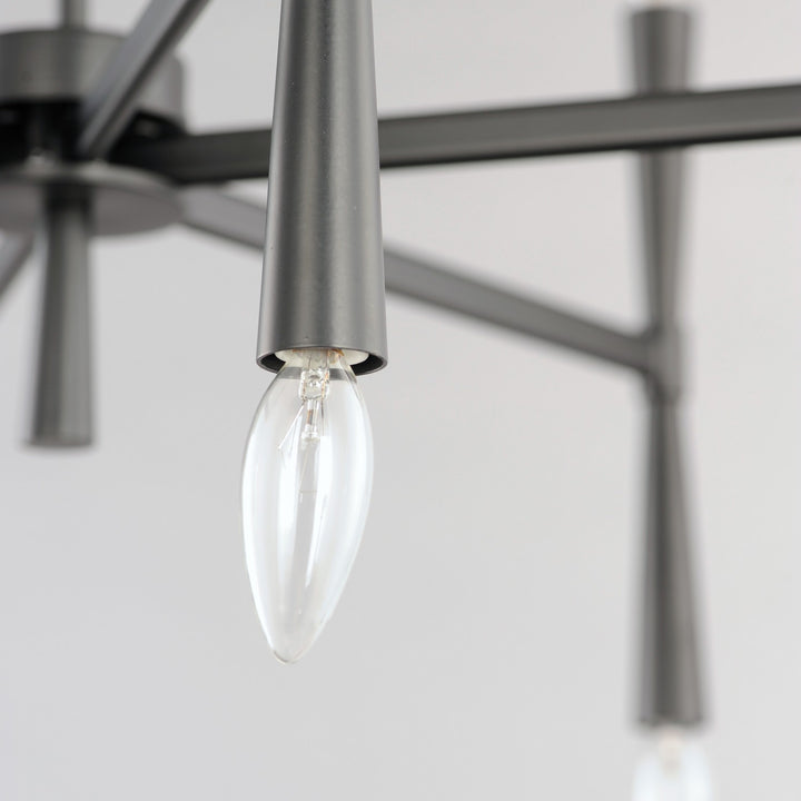 Maxim - 24626BK - 12 Light Chandelier - Rome - Black
