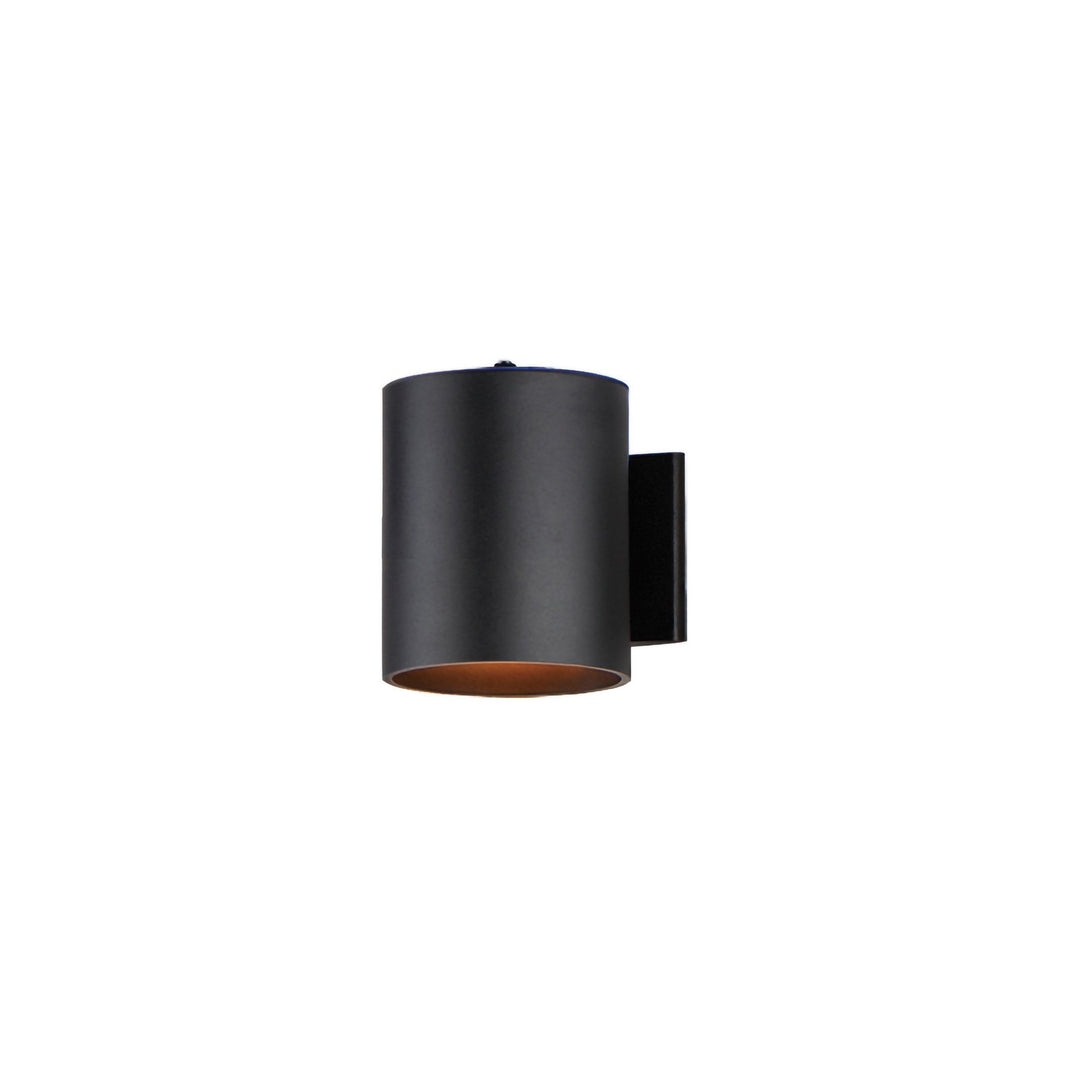 Maxim - 26106BK/PHC - One Light Outdoor Wall Lantern - Outpost - Black