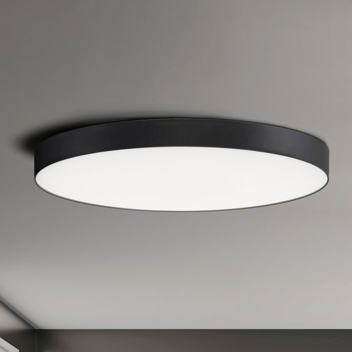 Maxim - 57670WTBK - LED Flush Mount - Trim - Black