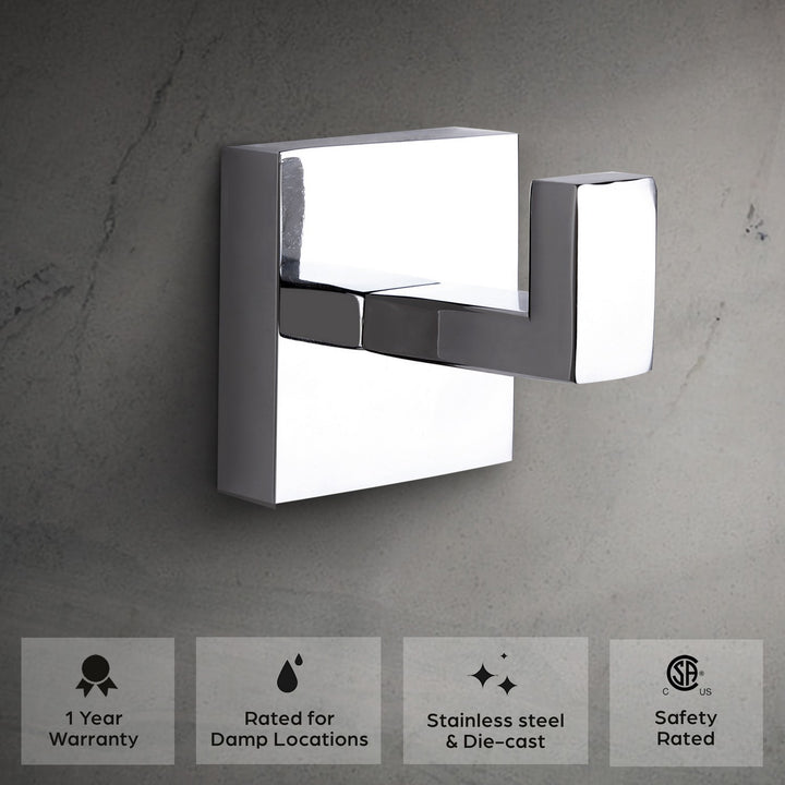 Canarm Canada - BA101A02CH - Robe Hook - Bishop - Chrome