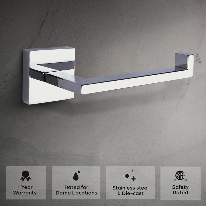 Canarm Canada - BA101A07CH - Toilet Paper Holder - Bishop - Chrome