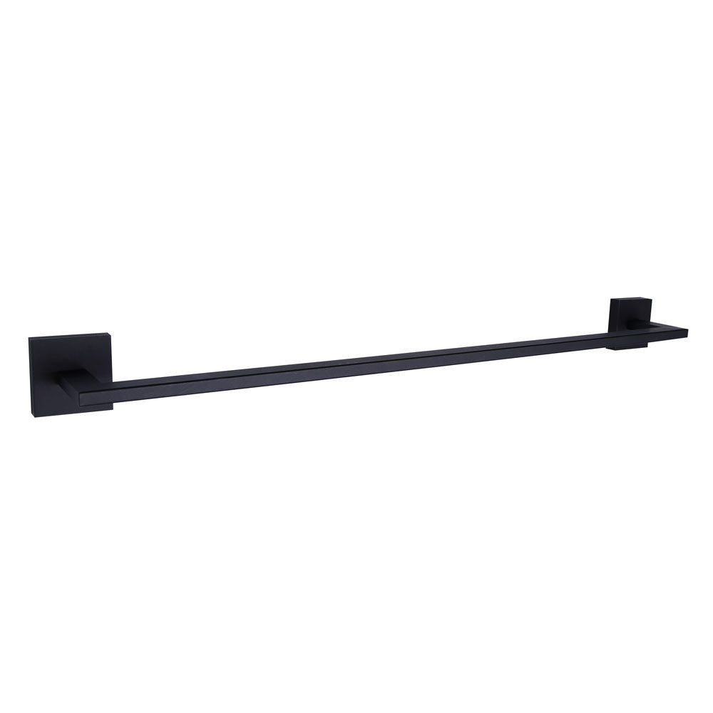Bishop Towel Bar in Black - available from The Lighting Shoppe, trusted by Canadian homeowners