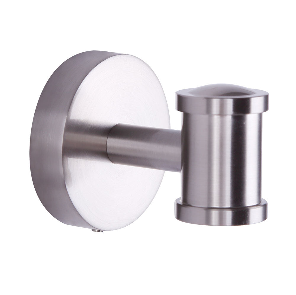 Carson Robe Hook in Brushed Nickel - available from The Lighting Shoppe, trusted by Canadian homeowners