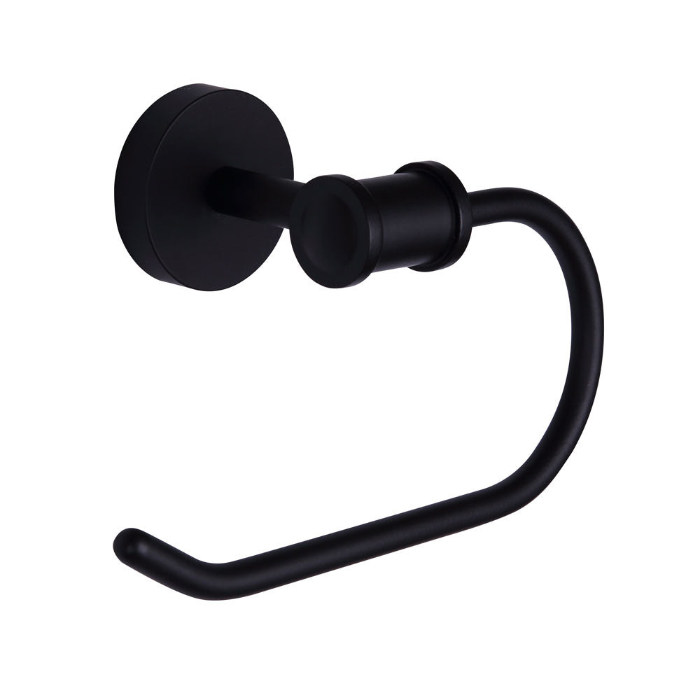 Carson Toilet Paper Holder in Black - available from The Lighting Shoppe, trusted by Canadian homeowners