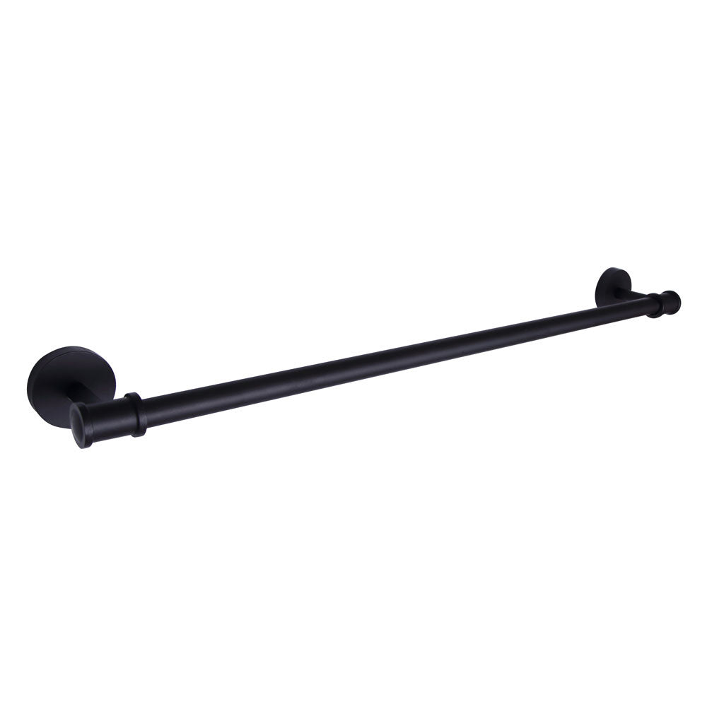 Carson Towel Bar in Black - available from The Lighting Shoppe, trusted by Canadian homeowners