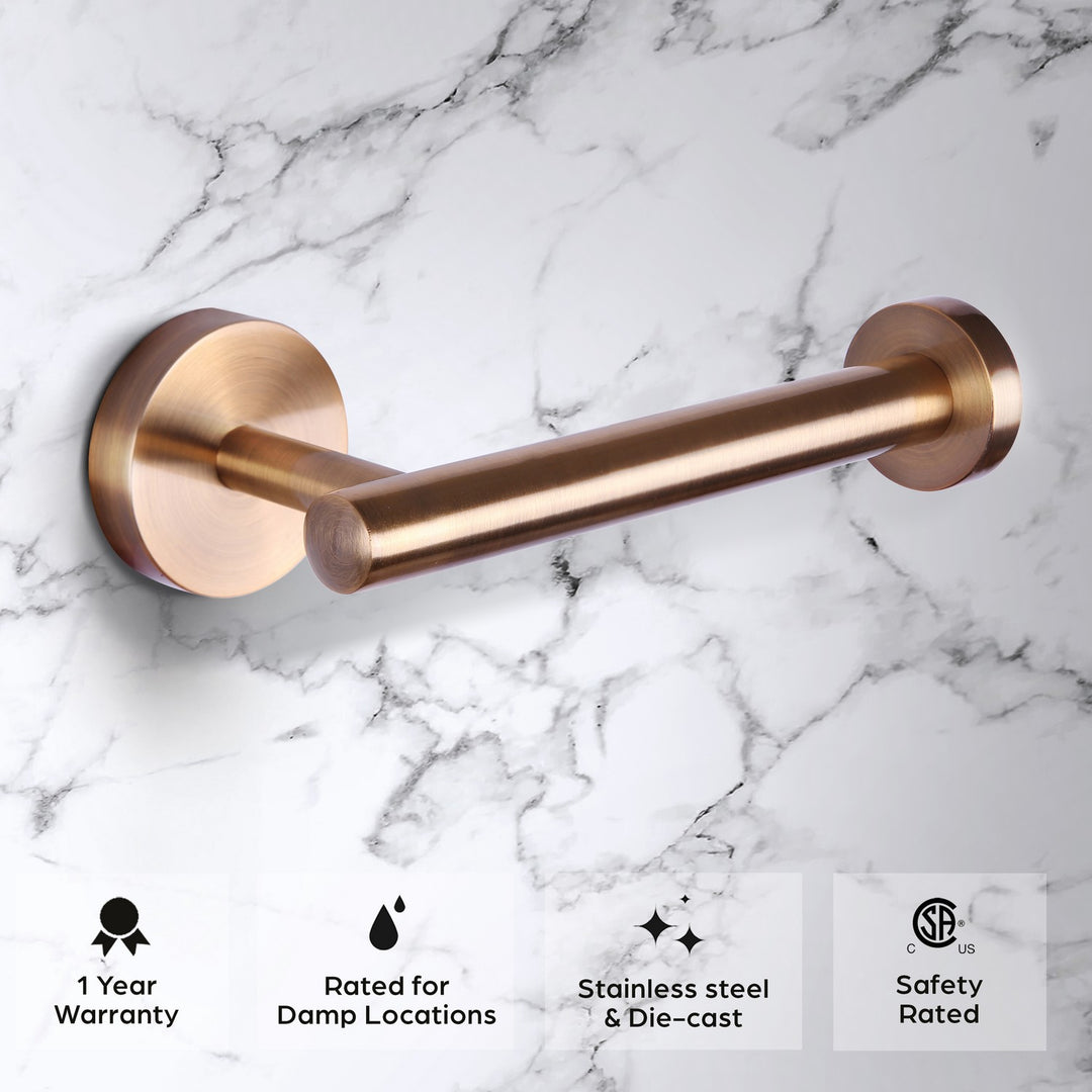 Canarm Canada - BA103A08GD - Toilet Paper Holder - Cain - Gold