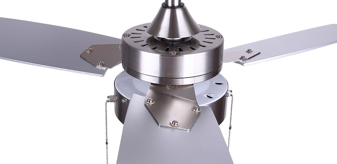 Canarm Canada - CF42WAL3BN - 42" Ceiling Fan - Wallis - Brushed Nickel