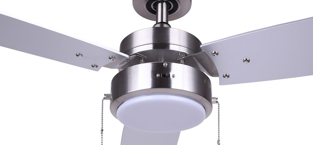 Canarm Canada - CF42WAL3BN - 42" Ceiling Fan - Wallis - Brushed Nickel