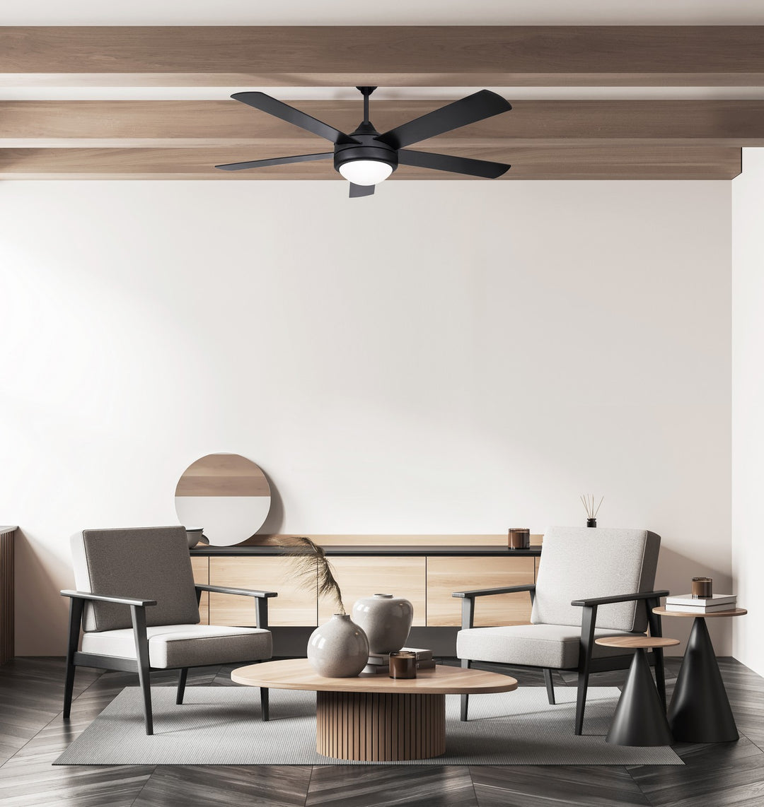 Canarm Canada - CF52P175BK - 52"Ceiling Fan - Preston - Matte Black