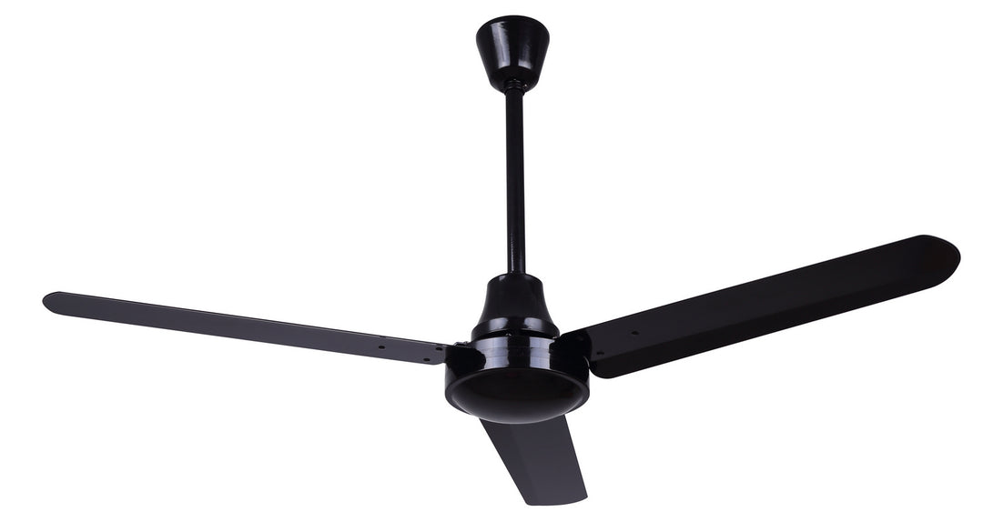Industrial Fan 48"Ceiling Fan in Black - available from The Lighting Shoppe, trusted by Canadian homeowners