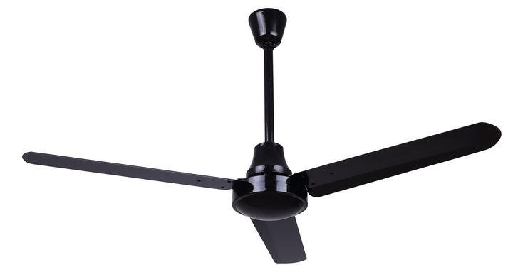 Industrial Fan 48"Ceiling Fan in Black - available from The Lighting Shoppe, trusted by Canadian homeowners