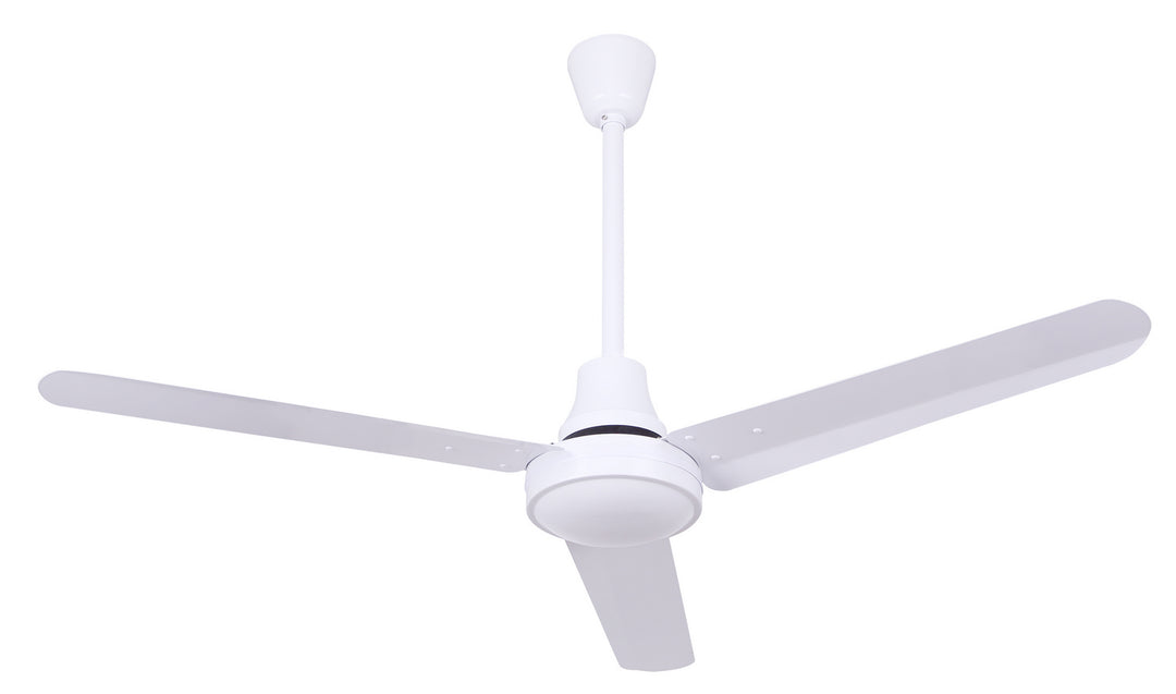 Industrial Fan 48"Ceiling Fan in White - available from The Lighting Shoppe, trusted by Canadian homeowners