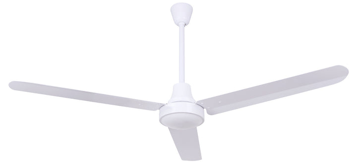 Industrial Fan 56"Ceiling Fan in White - available from The Lighting Shoppe, trusted by Canadian homeowners
