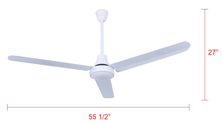 Canarm Canada - CP56DW11N - 56" Ceiling Fan - Industrial Fan - White